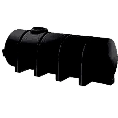1,025 Gallon Norwesco Black Horizontal Leg Tank
