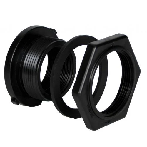 1-1/4" Double Threaded Polypropylene Fitting