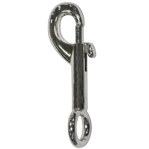 1/2" Bolt Snap Nickle Plated