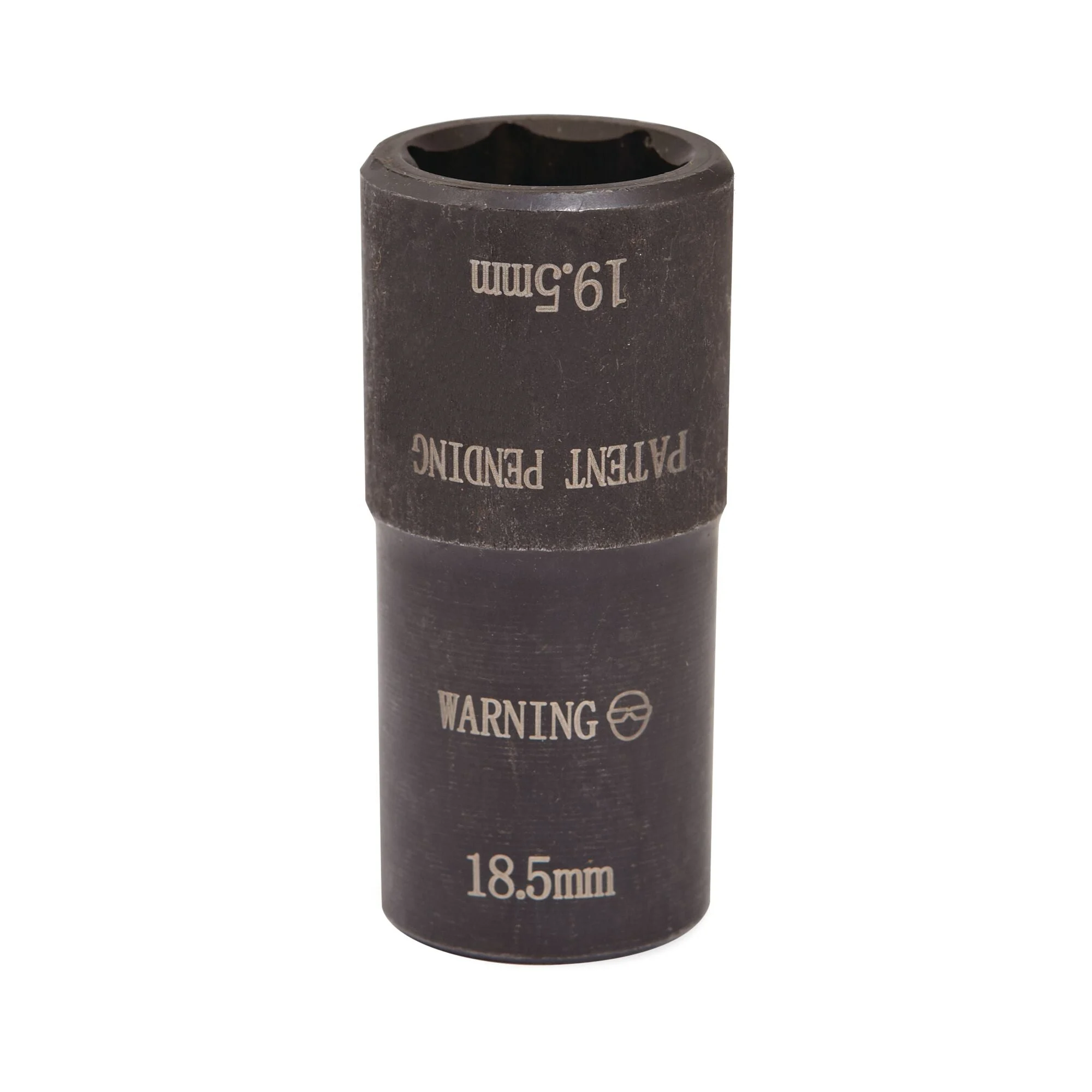 1/2" Drive 18.5mm/19.5mm Chrome-Capped Lug Nut Flip Socket