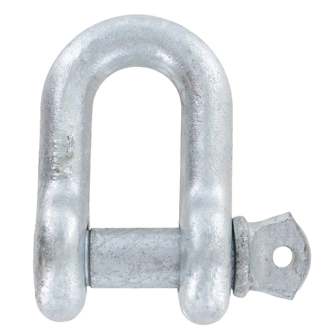 1/2" Galvanized Screw Pin Chain Shackle - 2 Ton