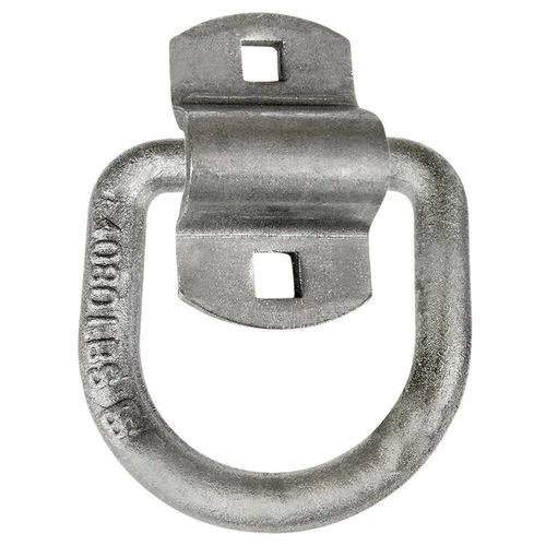 1/2 In. D-Ring, 2 Hole Mounting Bracket