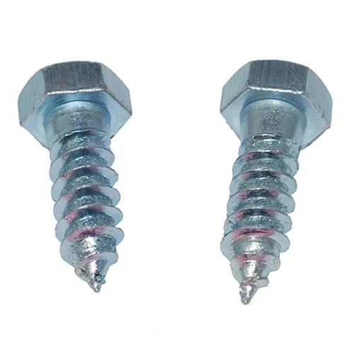 1/2" X 1-1/2" Hex Lag Screw Zinc (2/ Bag)