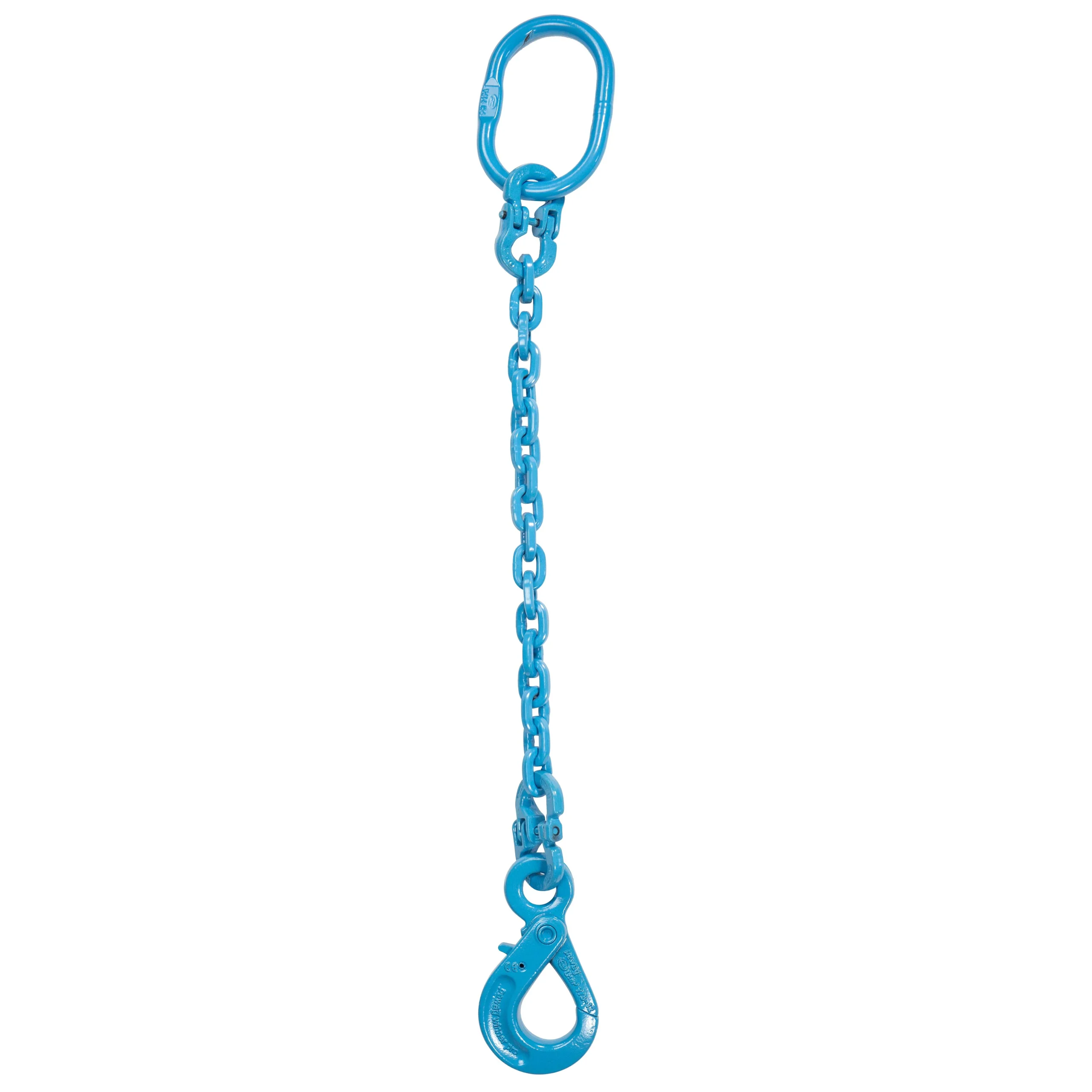 1/2" x 14' Pewag Single Leg Chain Sling w/ Self-Locking Hook - Grade 120