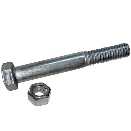1/2" x 3-1/2" Long Hex Head Bolt With Nut (Grade 2)