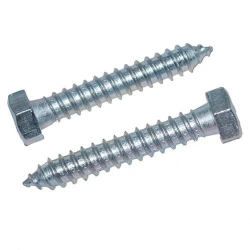1/2" X 3" Hex Lag Screw Zinc (2/ Bag)