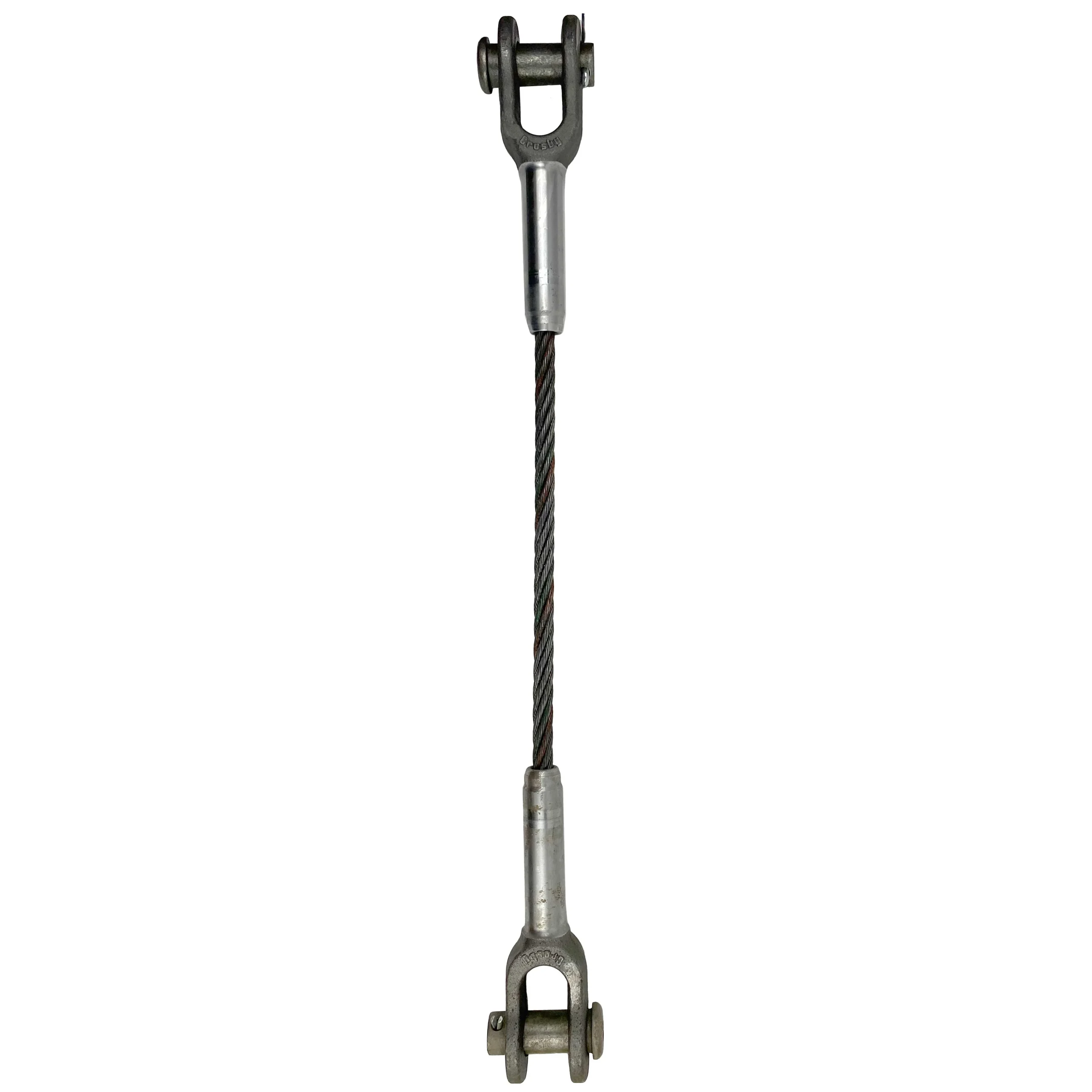 1/2" x 4' Open and Open Swage Socket Wire Rope Sling