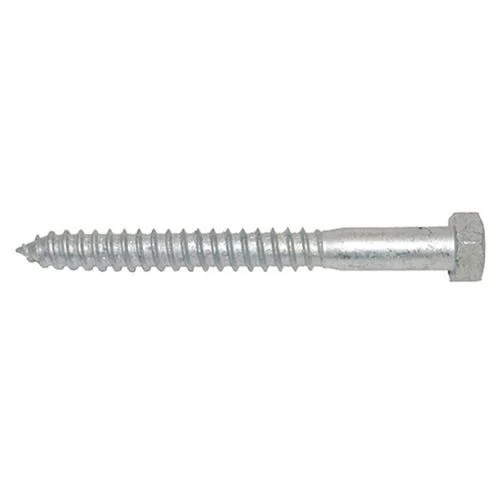 1/2" X 5" Galvanized Lag Screw Hex Head (Sold By The Pound)