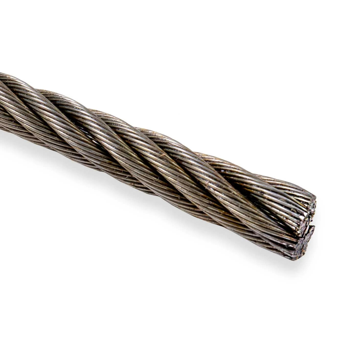 1-3/4" 6x19 Bright Wire Rope - EIPS IWRC | Linear Foot