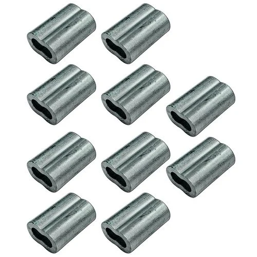 1/4" AluminumOval Splicing Sleeve Clip Fittings