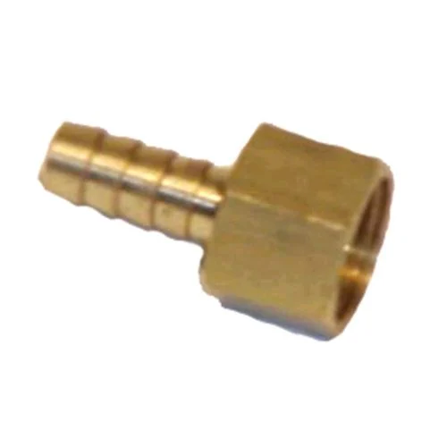 1/4" Brass Barb X 1/4" Fpt Hose Connector