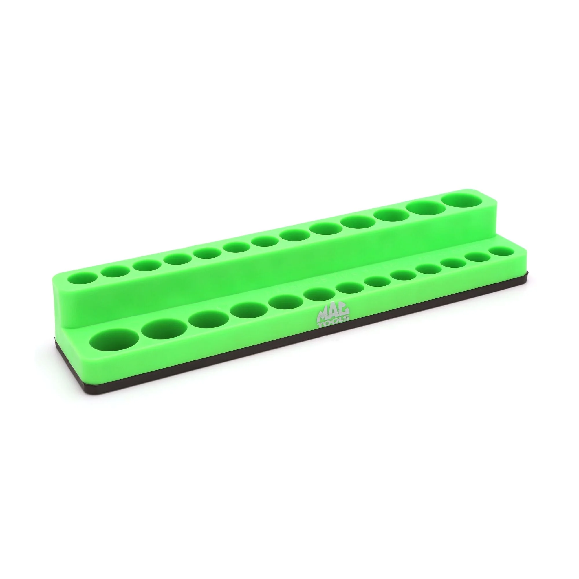 1/4" Deep and Shallow - Magnetic Socket Holder - Green
