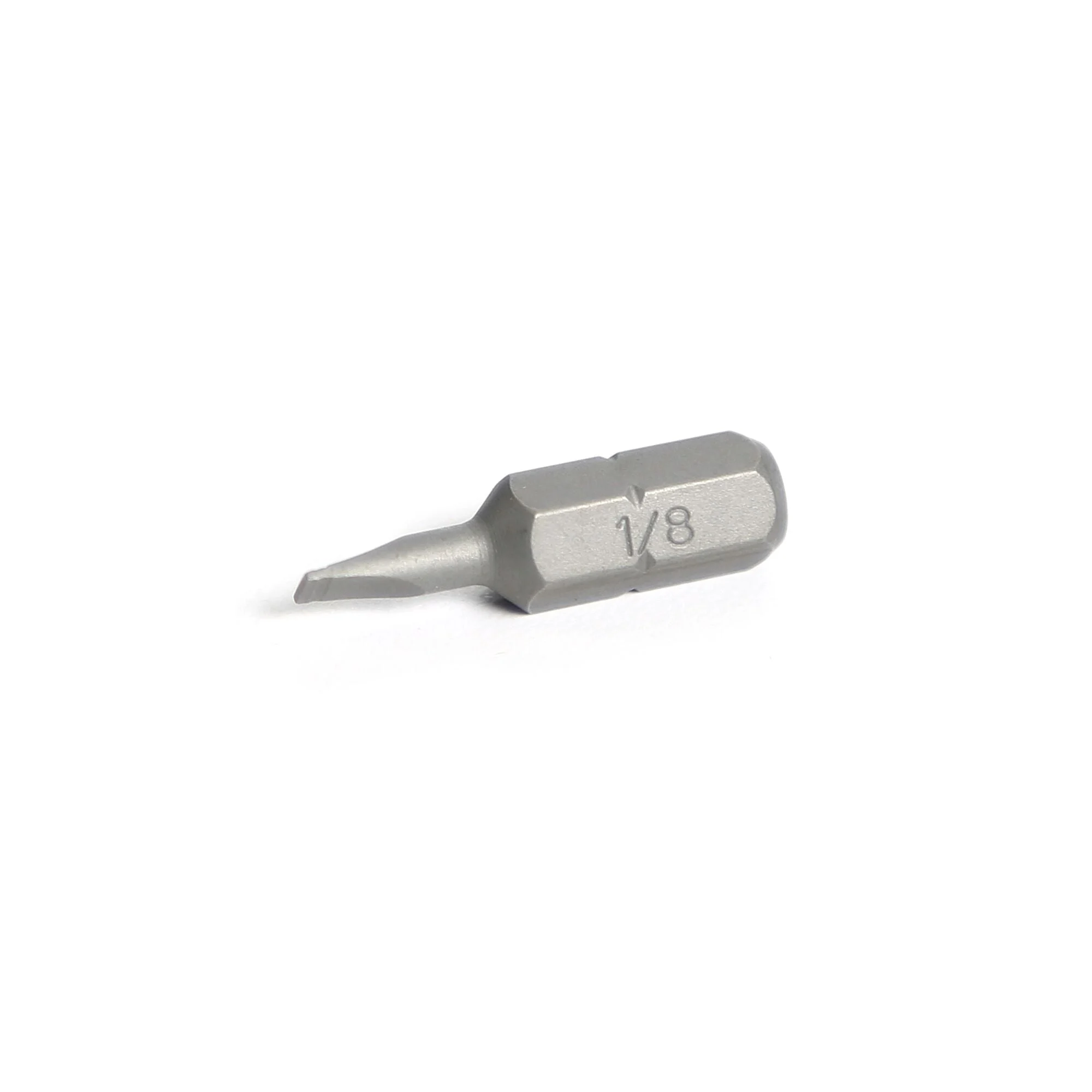 1/4" Hex Drive Slotted Bit 1" - 1/8"