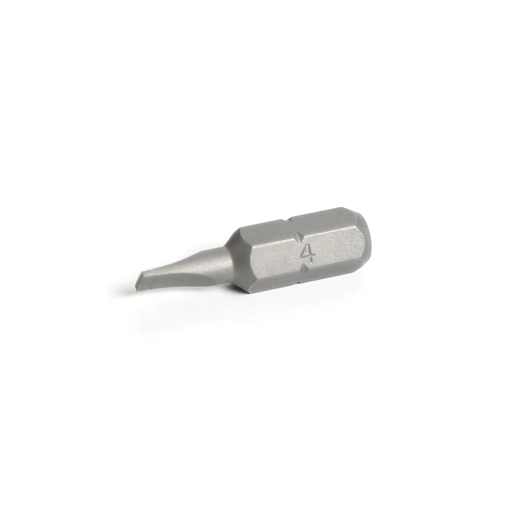 1/4" Hex Drive Slotted Bit 1" - 4mm