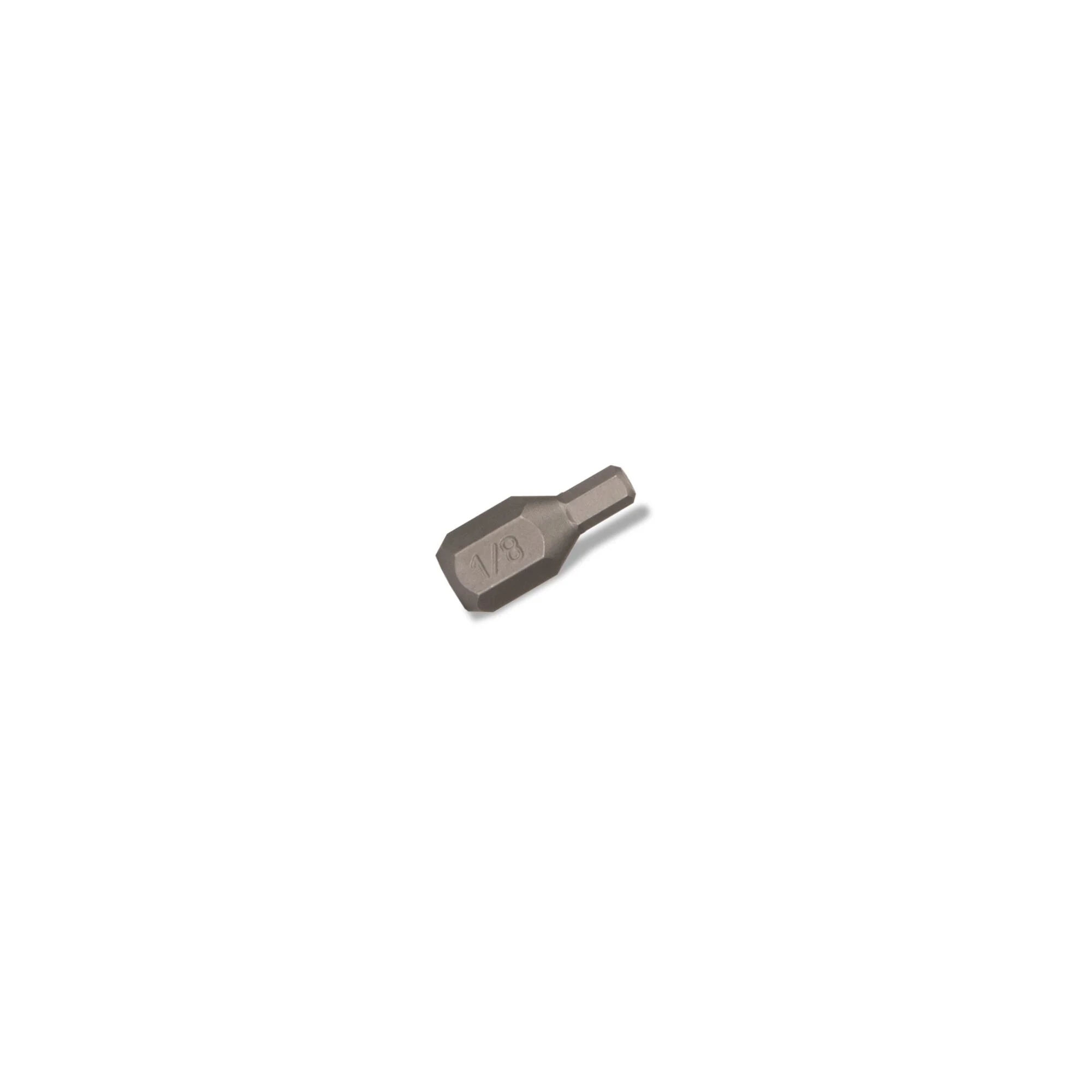 1/4" Hex Drive Stubby Hex Bit - 1/8"