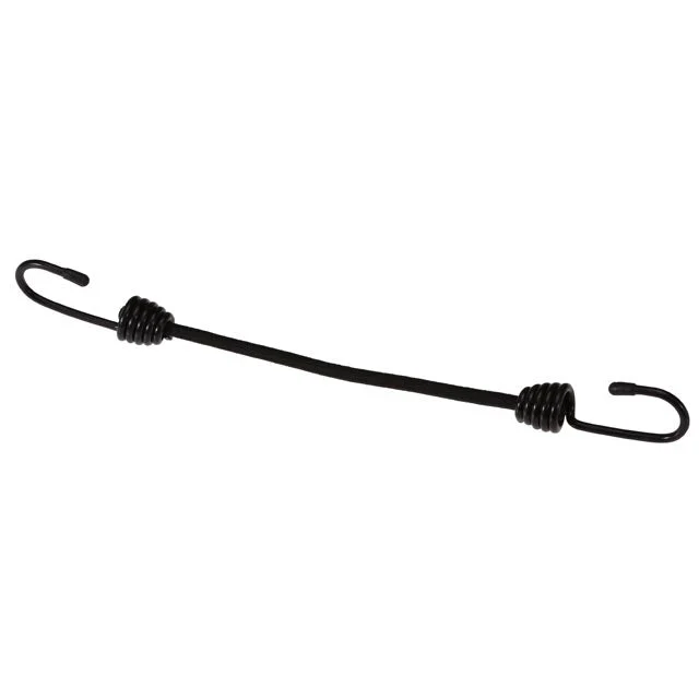 1/4" x 18" Black Bungee Cords (bundle of 10) - 6mm