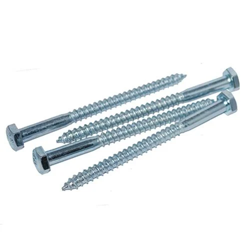 1/4" X 3-1/2" Hex Lag Screw Zinc (4/ Bag)