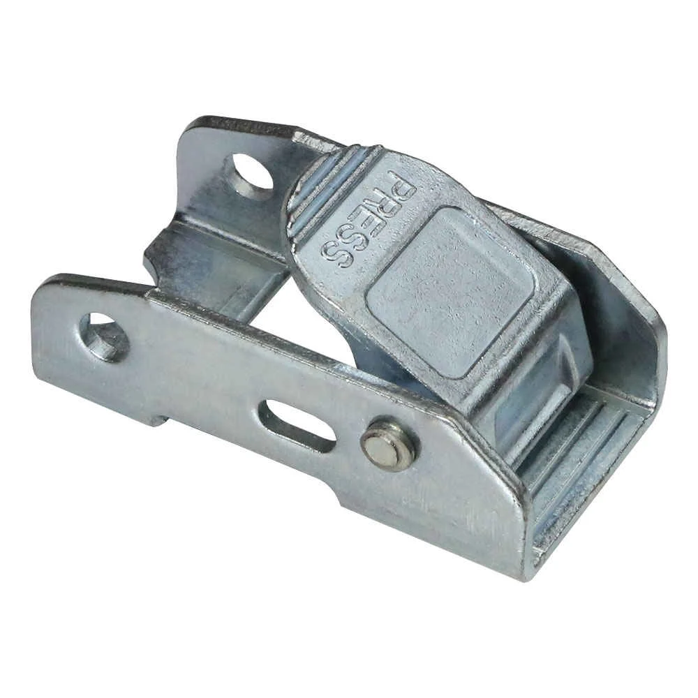 1" Cam Buckle, White Zinc | 1,320 lbs. BS