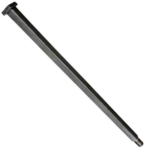 1" x 26" Square Disc Harrow Axle With Nut