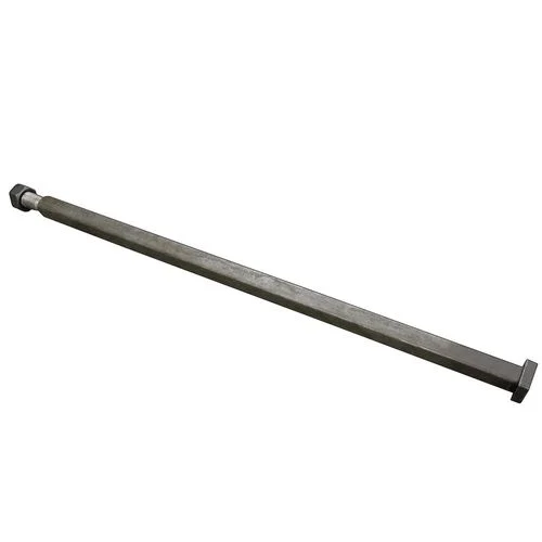 1" x 31" Square Disc Harrow Axle With Nut