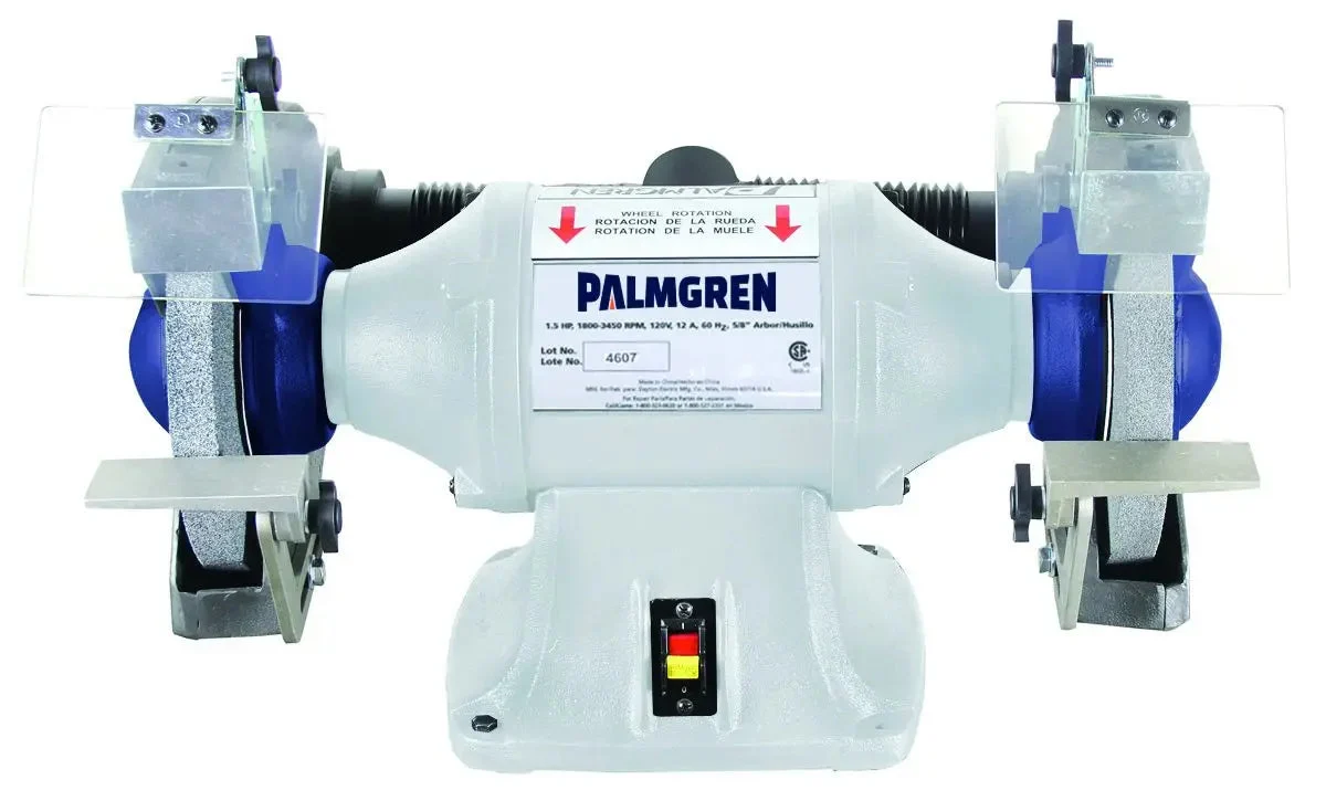 10" 3 Phase Bench Grinder W/Dust Collection