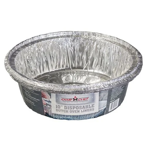10" Dutch Oven Liner, 3-Pack, Aluminum