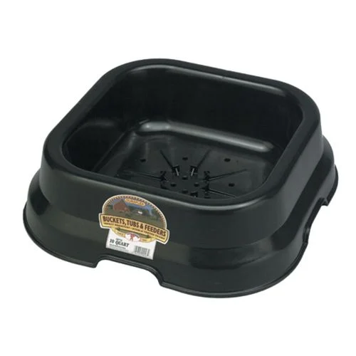 10 Quart Plastic Salt and Mineral Block Feeder/Pan