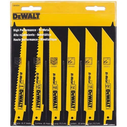 11 PC BI-METAL RECIP SAW BLADES SET
