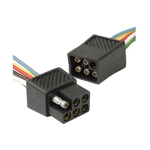 12-601v 6 Pole Molded Connector