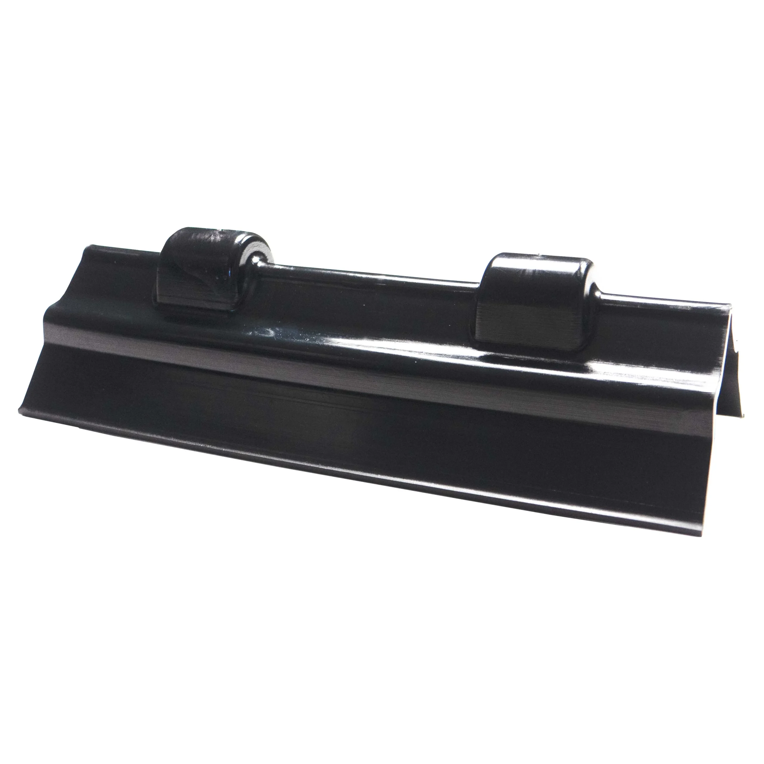 12" Corner Protector with Slot | Black