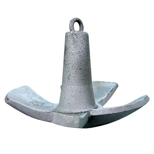 12 lb. River Anchor, Silver Painted