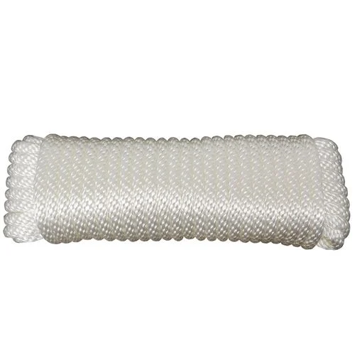 #12 Solid Braided Nylon Rope, 3/8 In. x 50 Ft.