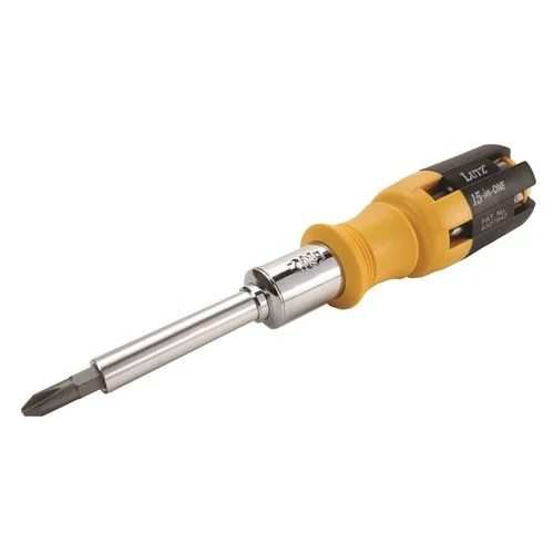 15 In 1 Screwdriver with Bit Storage