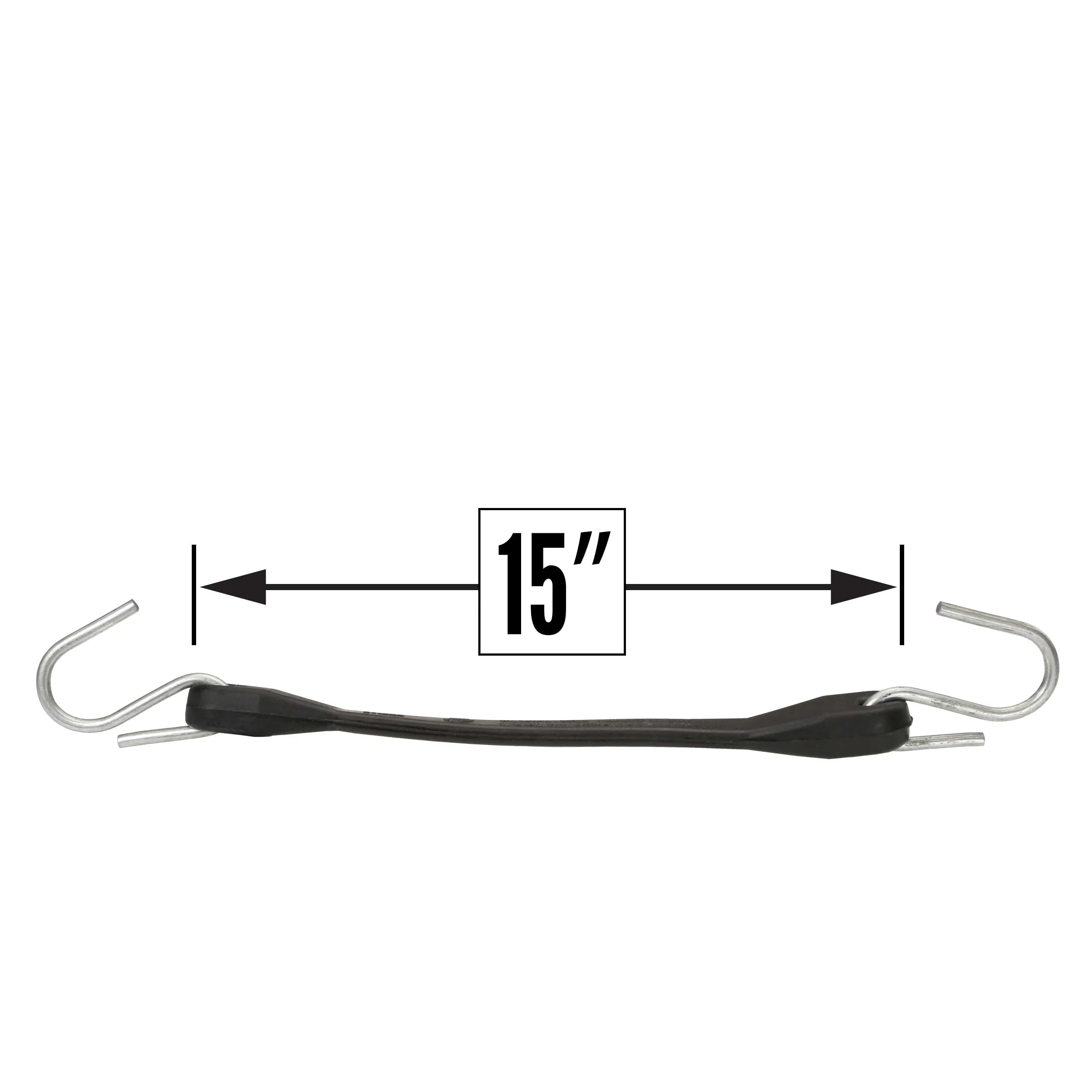 15" Rubber Tarp Straps (bundle of 10) - Natural Rubber