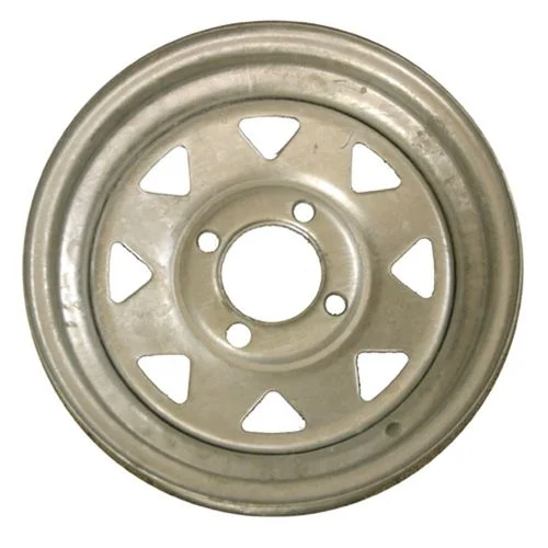 15" X 6" 5 ON 4.5 LUG, GALVINIZED WHEEL
