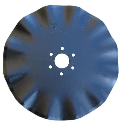 16" X 4MM, 2" RCH, 13/32" RFH WAVY COULTER BLADE