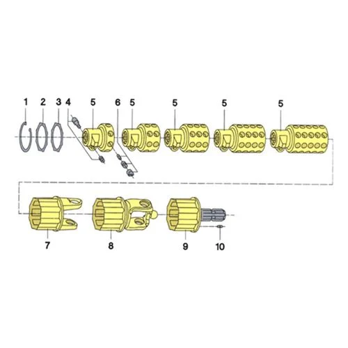 1644250 #4 LN3 TORQUE LIMITING PAWL CLU