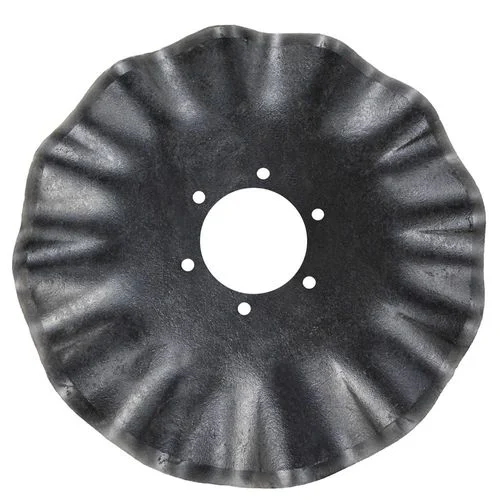17" X 5MM, 3-3/4" RCH, 5" BCD WAVY COULTER BLADE
