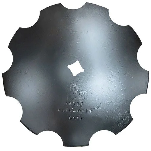 18 In. x 3.5MM Notched Disc Blade, 1-1/8 Sq. Hole