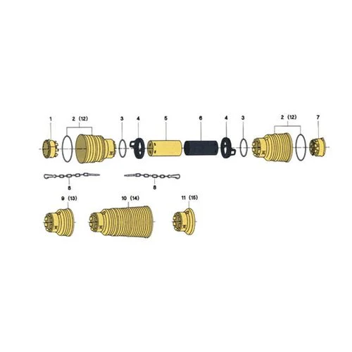 1879901 Tube Inner Shield, 920 MM