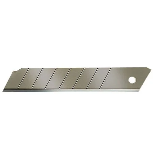 18mm Carbon Steel Snap Off Utility KnifeBlades 5 Pack