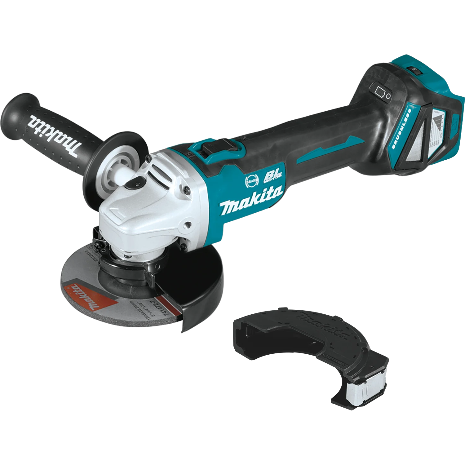 18V LXT Lithium‑Ion Brushless Cordless 4‑1/2” / 5" Cut‑Off/Angle Grinder, with Electric Brake, Tool Only