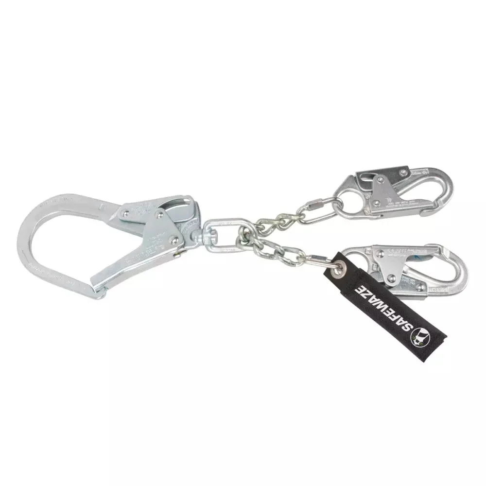 19″ Chain Assembly: Swivel Rebar Hook