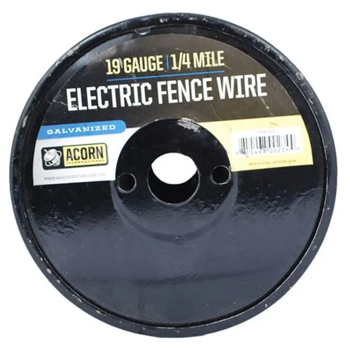 19 Gauge GalvanizedElectric Fence Wire 1/4 Mile Roll (1320 Ft.)