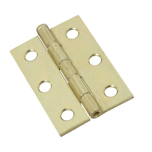 2.5" Brass Finish Removable Pin Hinge - 2 per pack