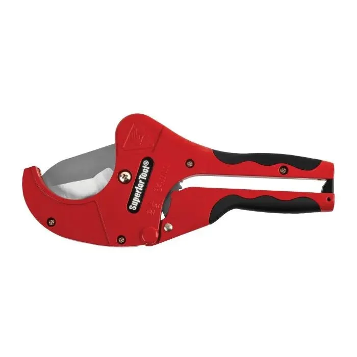 2“ Soft Grip Ratcheting PVC Cutter - Case of 3
