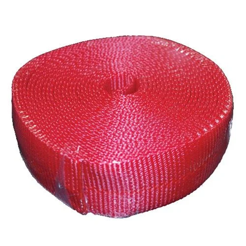 2" X 25' RED POLYESTER WEBBING 12,000# MBS
