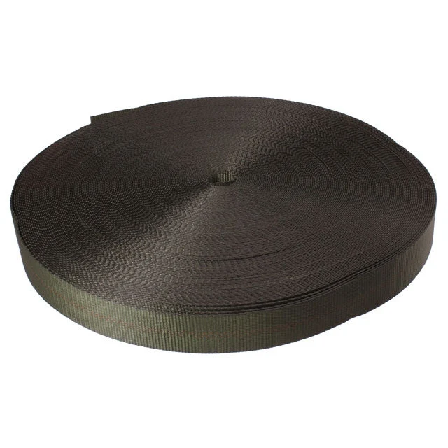 2" x 300' 12K Polyester Cargo Webbing - Olive Drab
