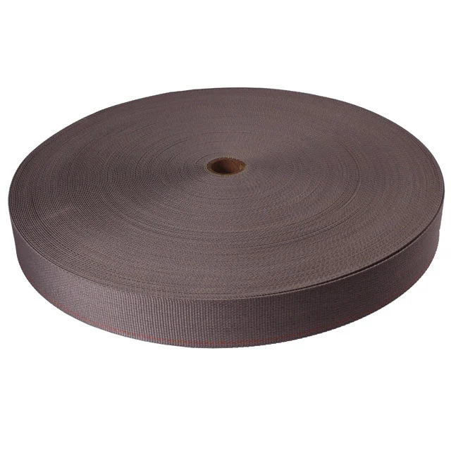 2" x 300' 6K Polyester Cargo Webbing - Gray