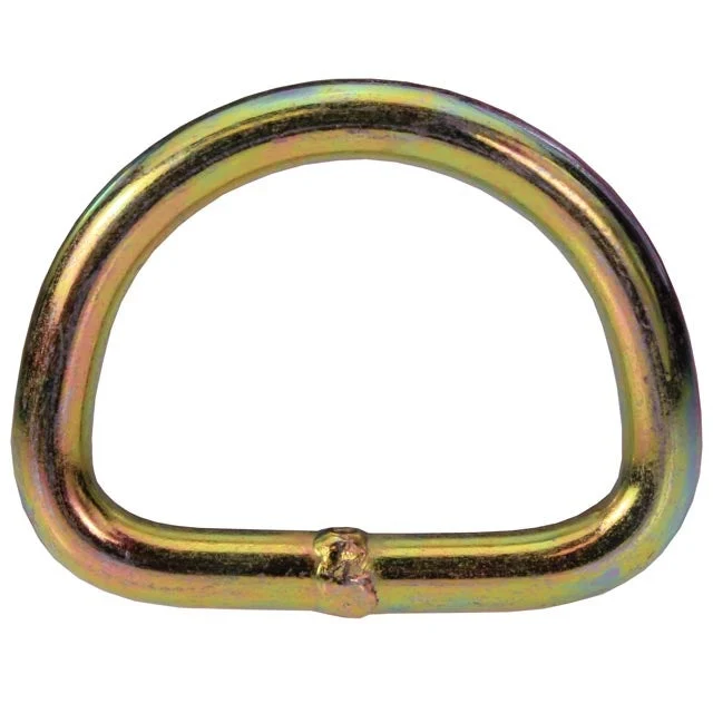 2" Yellow Zinc D-Ring - 10,000 lbs. BS